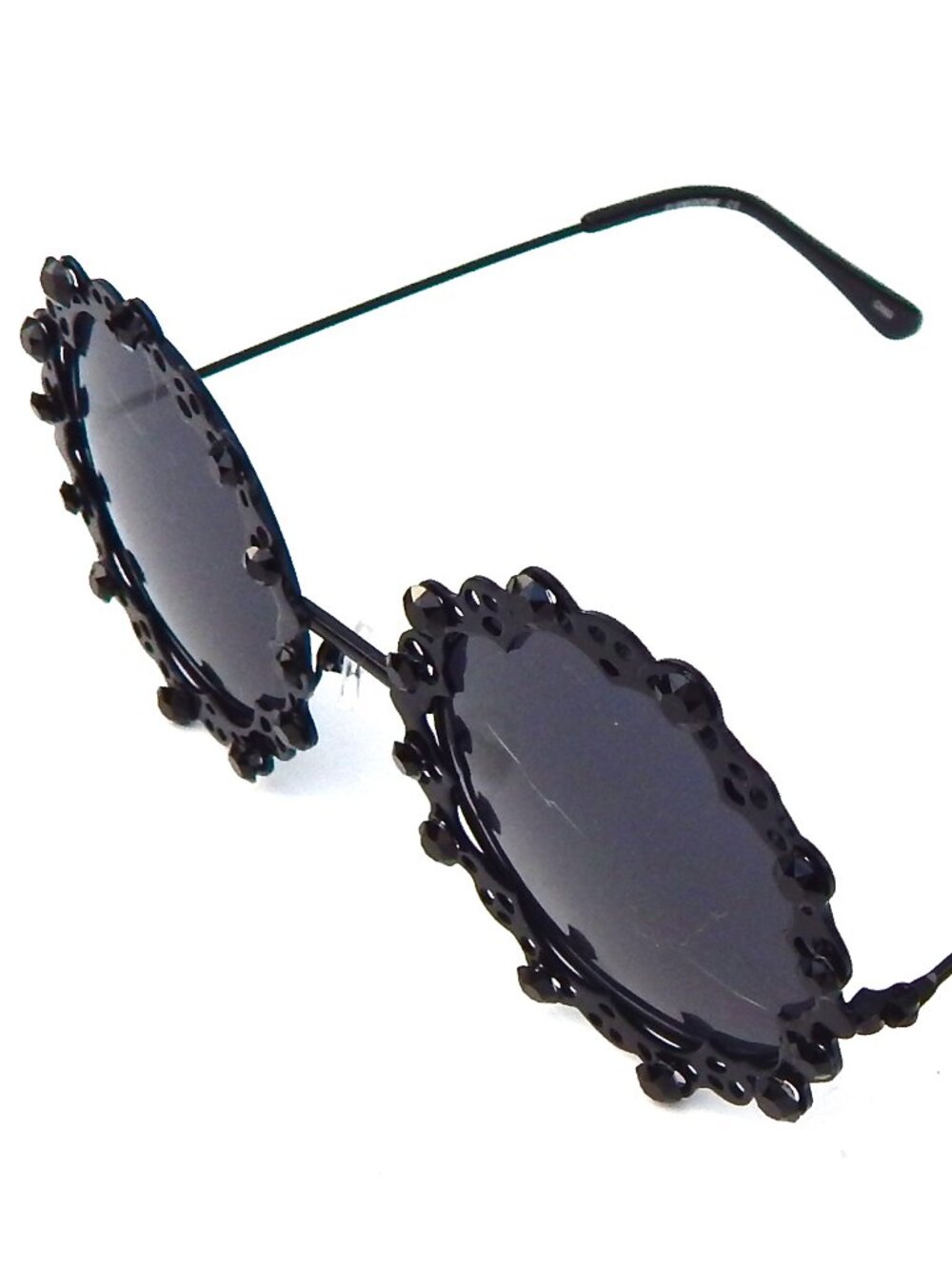 GASOLINE GLAMOUR LOVELACE MIDNIGHT ROUND GLASSES 💗💗💗